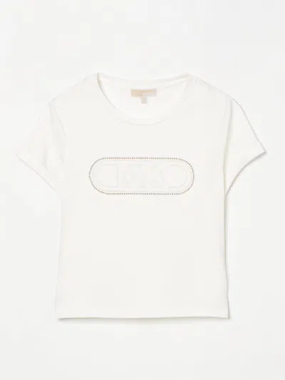 MICHAEL KORS T-SHIRT MICHAEL KORS KIDS COLOR WHITE,G65628001