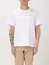 Michael Kors Logo Embossed Cotton T-shirt In White