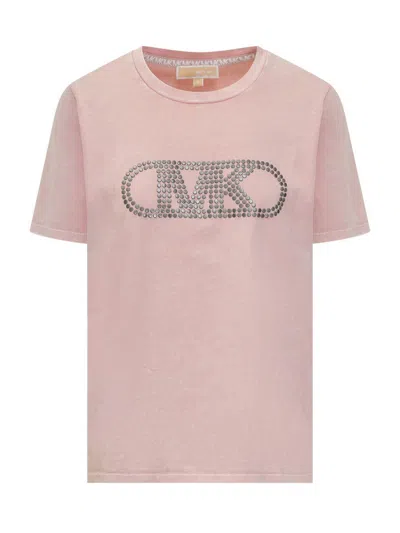 MICHAEL KORS MICHAEL KORS T-SHIRT WITH EMPIRE STUDS