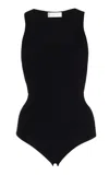 Michael Kors Tank Bodysuit In Black