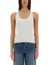 Michael Kors Tank Top In White