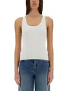 Michael Michael Kors Michael Kors Tank Top In White