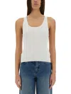 Michael Michael Kors Michael Kors Tank Top In White