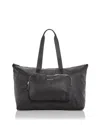 Michael Kors Tanner Reversible Packable Large Tote In Black