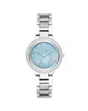 Michael Kors Taryn Mk6563 Women's Silver-tone Quartz 33mm Watch In Silver