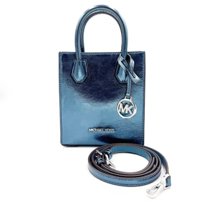 Pre-owned Michael Kors Teal Leather Shoulder Bag ()