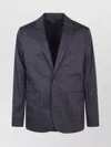 Michael Kors Tech Blazer Buttoned Cuffs In Black