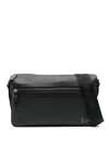 Michael Kors Edison Medium Messenger Bag In Black