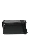 Michael Kors Edison Medium Messenger Bag In Black