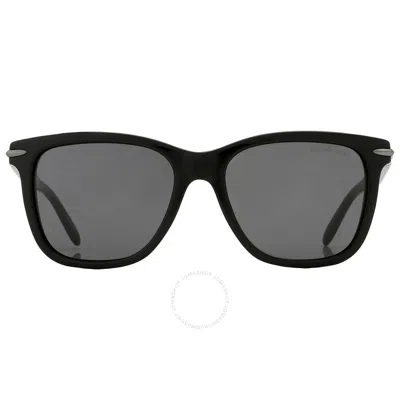 Michael Kors Tellurude Dark Gray Solid Square Men's Sunglasses Mk2178 300587 54 In Black