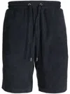 Michael Kors Terry Piped Short In Blue