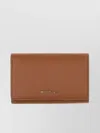 Michael Kors Textured Pebbled Leather Wallet In Brown