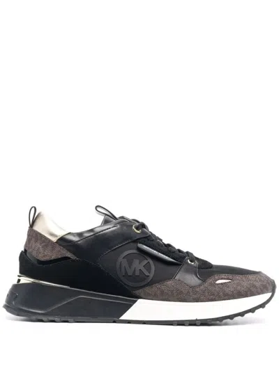 Michael Kors Theo Trainer In Black