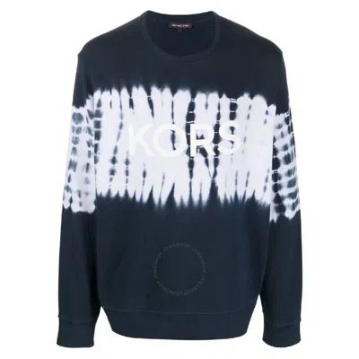 Michael Kors Tie-dye Print Detail Sweatshirt In Blue