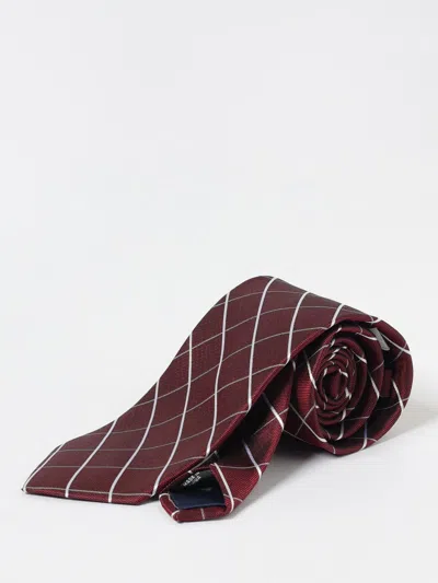 Michael Kors Tie Men  In Burgundy