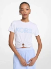 Michael Kors Tile Print Logo Ring T-shirt