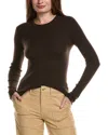 Michael Kors Collection Tissue Hutton Cashmere T-shirt In Brown