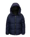 Michael Kors Big Boys Puffer Jacket With Bib In Admiral