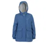 Michael Kors Toddler And Little Girls Fleece Lined Rain Jacket In Blue