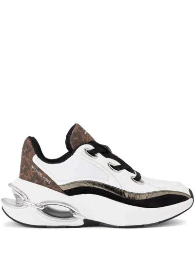 Michael Kors Toni Sneakers In White