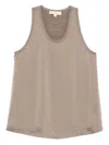 Michael Kors Top In Brown