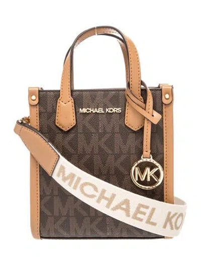 Pre-owned Michael Kors Top Handle Bag In Brown
