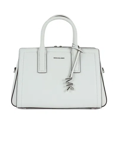 Michael Kors Top Handle Shoulder Bag In White