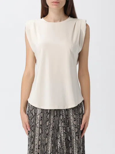 MICHAEL KORS TOP MICHAEL KORS WOMAN COLOR ECRU,H38716029