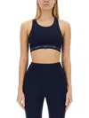 Michael Kors Tops With Logo In Blue