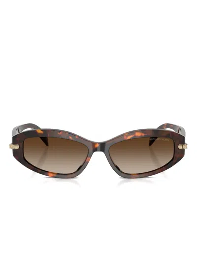 Michael Kors Tortoiseshell Sunglasses In Brown