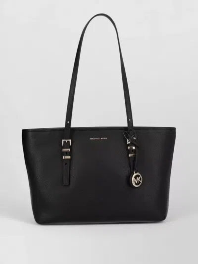 Michael Kors Tote Bag Buckle Detail Double Handles