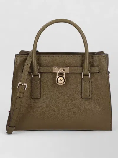 Michael Kors Tote Bag Detachable Strap Metal Hardware