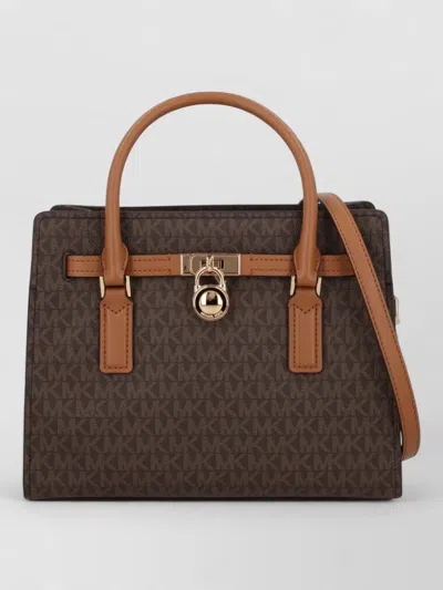 Michael Kors Tote Bag Detachable Strap Top Handles In Brown