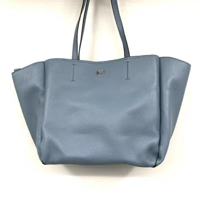 Pre-owned Michael Kors Tote Bag () In Blue