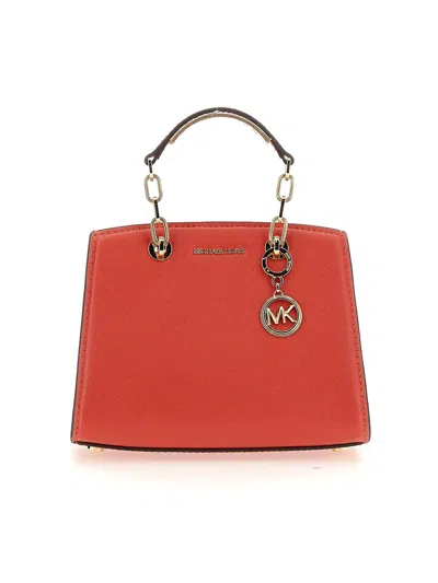 Michael Kors Tote Bag With Logo In Red