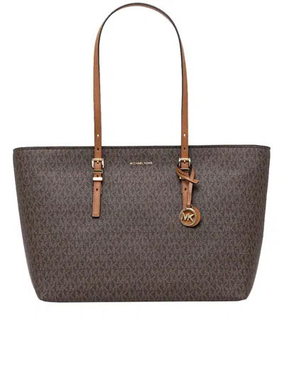 Michael Kors Tote Bags In Brown
