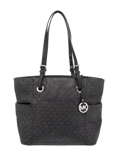 Pre-owned Michael Kors Tote In Blue