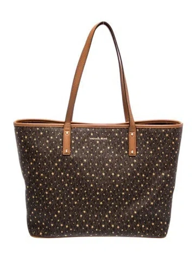 Pre-owned Michael Kors Tote In Brown