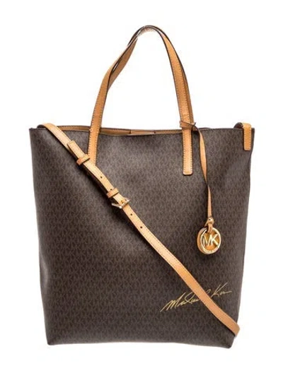Pre-owned Michael Kors Tote In Brown