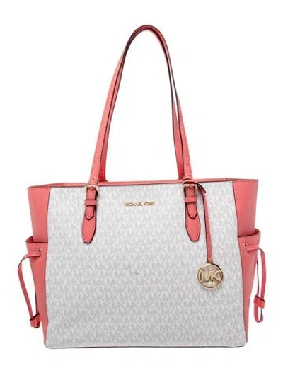 Pre-owned Michael Kors Tote In Neutral