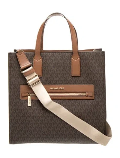 Pre-owned Michael Kors Tote W/ Tags In Brown
