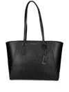 Michael Kors Taryn Structured Tote Bag In Black