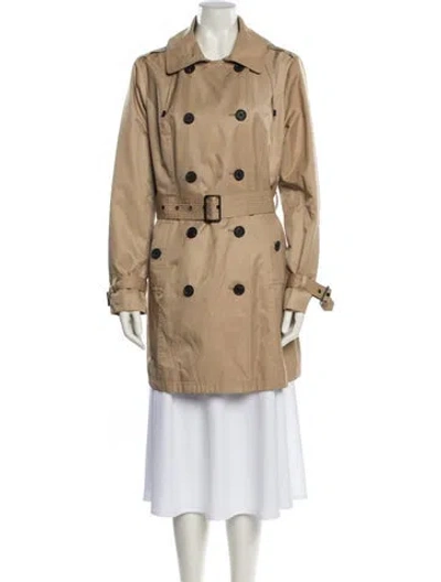 Pre-owned Michael Kors Trench Coat In Brown