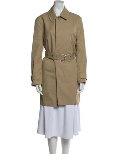 Pre-owned Michael Kors Trench Coat In Neutral