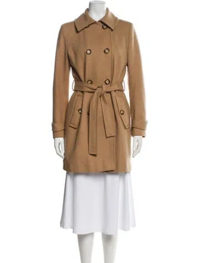 Pre-owned Michael Kors Trench Coat In Neutral