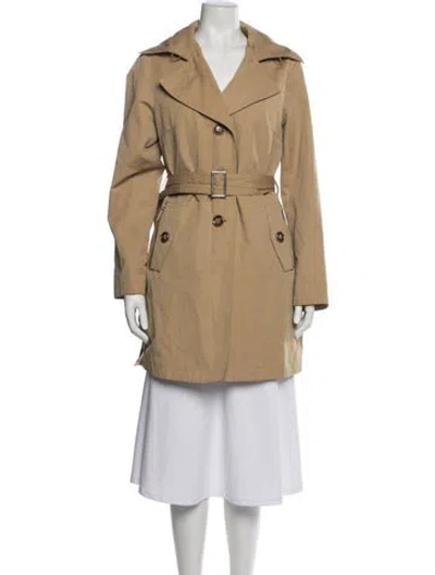 Pre-owned Michael Kors Trench Coat In Neutral