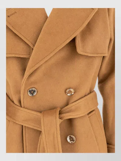 Michael Kors Trench Jacket In Brown