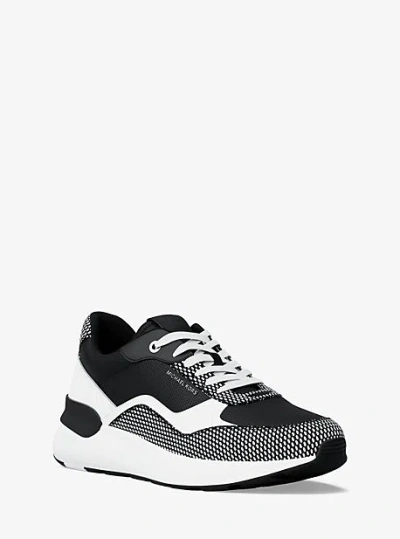 Michael Kors Trevor Mixed-media Trainer
