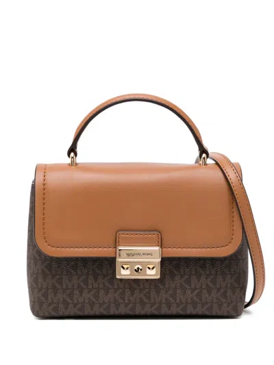 Michael Kors Tribeca Crossbody Bag In Brown