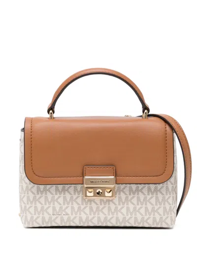 Michael Kors Tribeca Crossbody Bag In Neutral